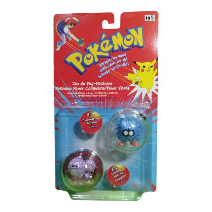 Pokémon Tangela y Weezing con Pokeball’s – Hasbro Vintage (1999)