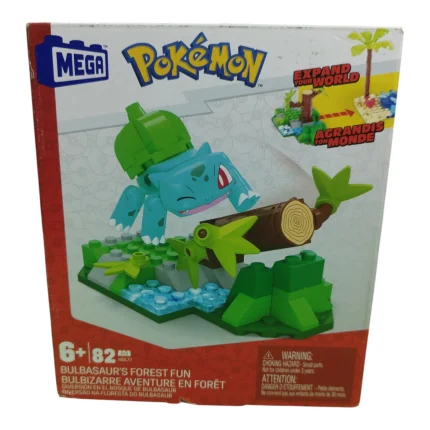 Pokémon Bulbasaur's Forest Fun Set de construcción – MEGA Construx (82 piezas)
