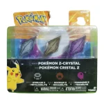 Pokémon Cristales Z Set Steelium Rockium Poisonium TOMY Sol y Luna Sellado