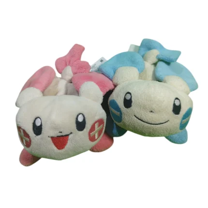 Peluches Plusle y Minun Hasbro 2004 Pokémon Colección (semi nuevos)