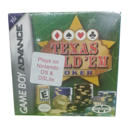 Juego Texas Hold 'Em Poker Game Boy Advance sellado | Majesco 2004