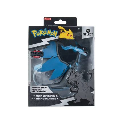 Mega Charizard X figura Pokémon articulada 15cm