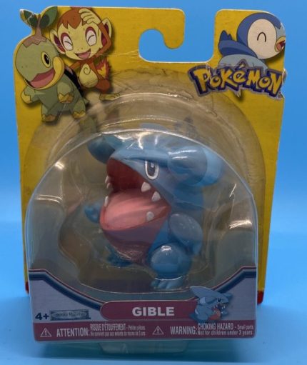 Gible Jakks Pacific Figura Pokémon en Blíster Original