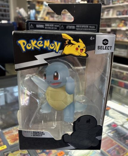 Pokémon Select Serie 1 Squirtle Translúcido Figura de Acción Juguete 3"