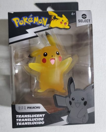 Pikachu Translúcido Figura Jazwares Nuevo Sellado Raro
