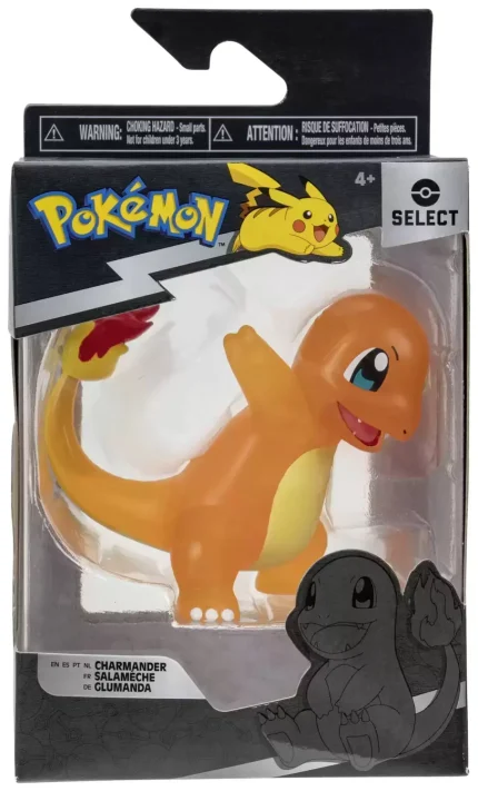 Charmander Translúcido Jazwares Pokémon Select Serie 1 Nuevo