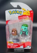 Pokémon Diglett y Bulbasaur figura Jazwares 2-Pack