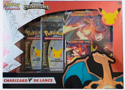 Charizard Lance V Pokémon Celebraciones TCG