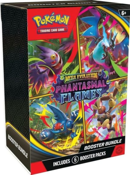 Booster Bundle Phantasmal Flames Pokémon TCG Inglés Original