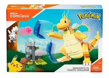 Mega Construx Pokemon Dragonite Vs Togetic figuras armables