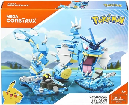 Juego de construcción Gyarados Mega Construx Pokémon