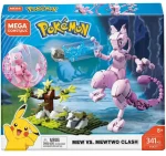 Mega Construx Pokemon Mew vs Mewtwo Clash figuras armables