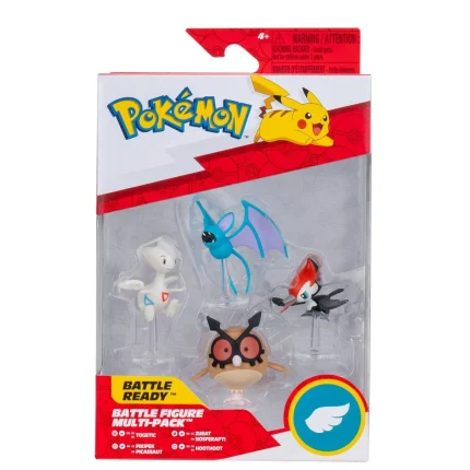 Pack x4 Figuras Pokemon Surtido Jazwares