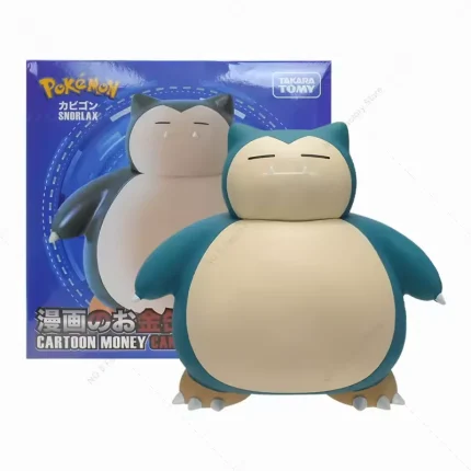 Alcancía Snorlax figura Pokemon Tomy