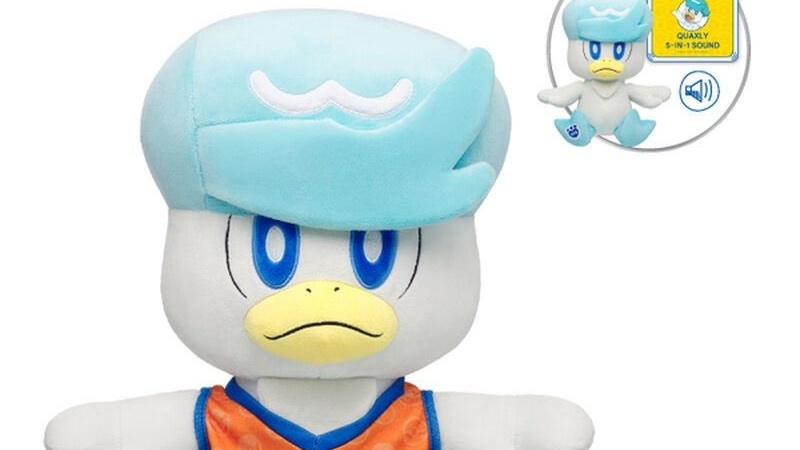 Quaxly peluche Pokémon