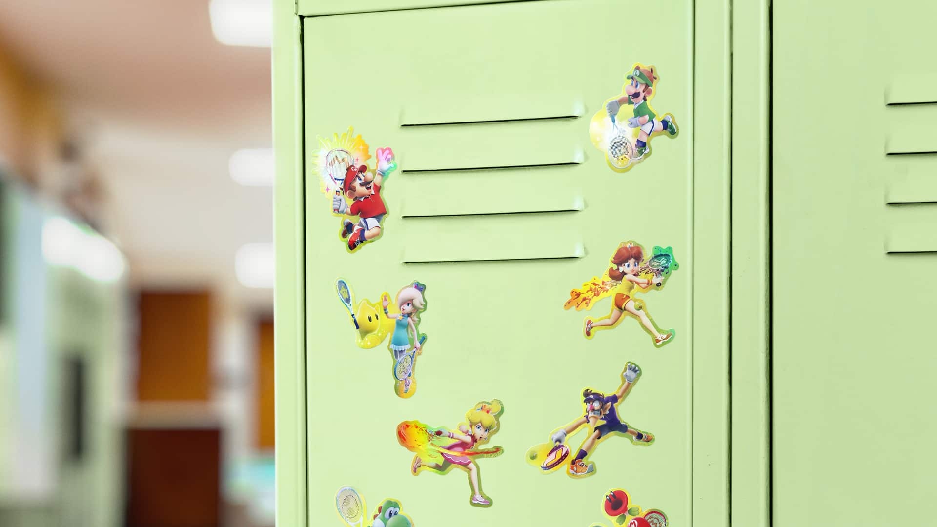 Pegatinas Holográficas Mario Tennis