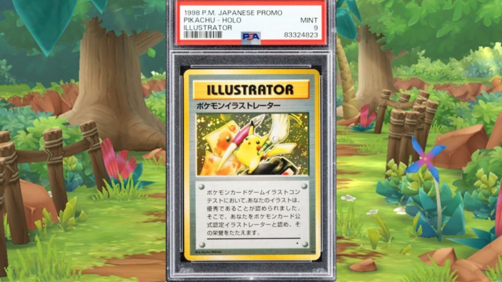 Carta Pikachu Illustrator
