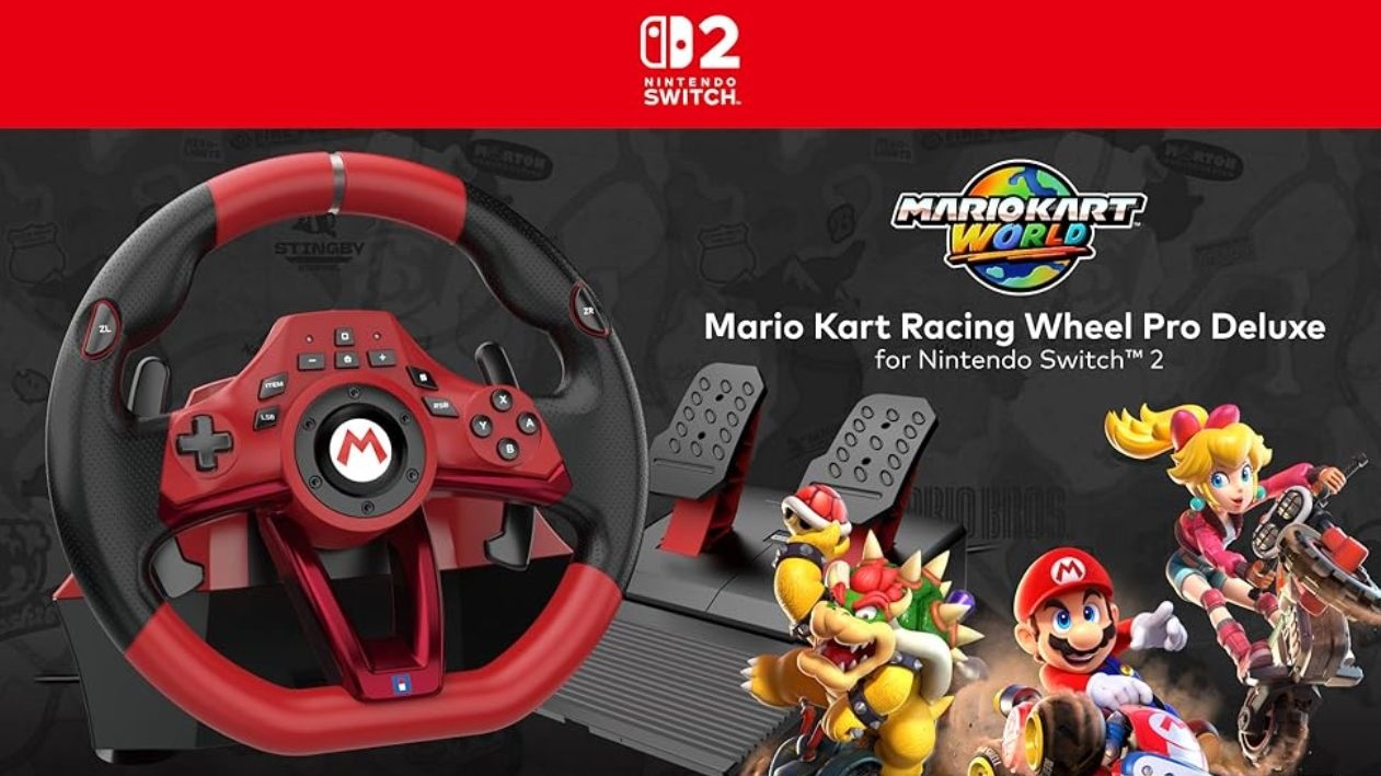 Volante Oficial de Mario Kart